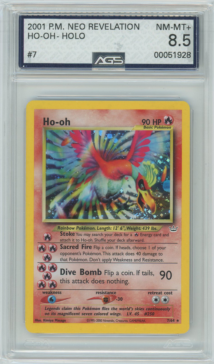 Ho-oh #7 Prices, Pokemon Neo Revelation