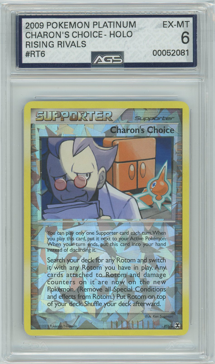 AGS (EX-MT 6) Charon's Choice #RT6 - Platinum - Rising Rivals (#00052081)