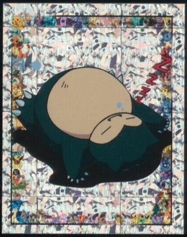 Snorlax - Prism Holo (S22) [Merlin / Topps Stickers - Series 1]