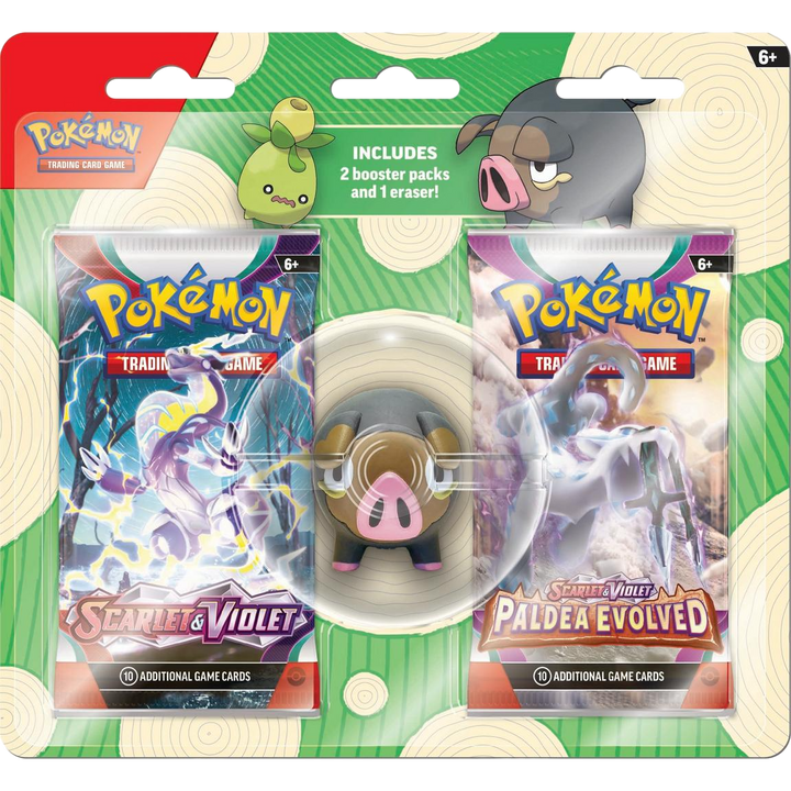 Pokémon TCG Back to School: Eraser Blister Pack (2023)