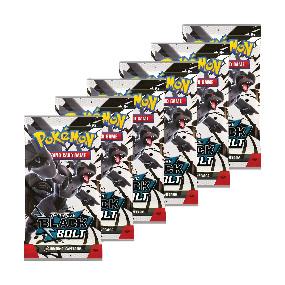 Black Bolt Booster Packs (Black Bolt & White Flare