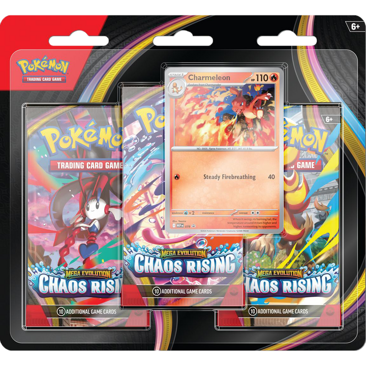 Chaos Rising 3-Pack Booster Blister