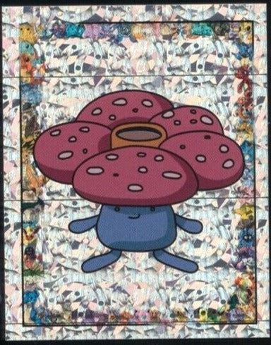 Vileplume - Prism Holo (S8) [Merlin / Topps Stickers - Series 1]