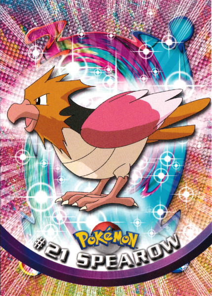 spearow pokemon card Spearow (21/76) [Topps Series 1
