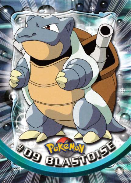 topps pokemon cards series 1 value Blastoise (9/76) [Topps Series 1