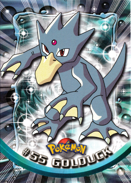 topps pokemon cards series 1 value Golduck (55/76) [Topps Series 1