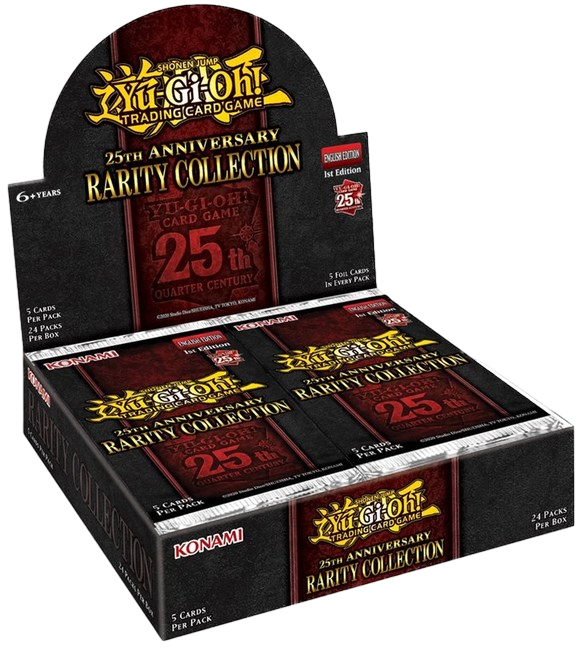 Yu-Gi-Oh! 25th Anniversary: Rarity Collection Booster Boxes & Packs Pokemon Plug Yu-Gi-Oh! 25th Anniversary: Rarity Collection Booster Boxes & Packs Pokemon Plug