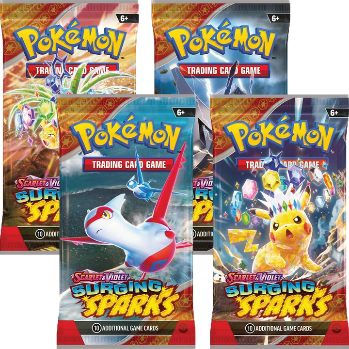 Pokémon TCG: Scarlet & Violet - Surging Sparks Booster Packs