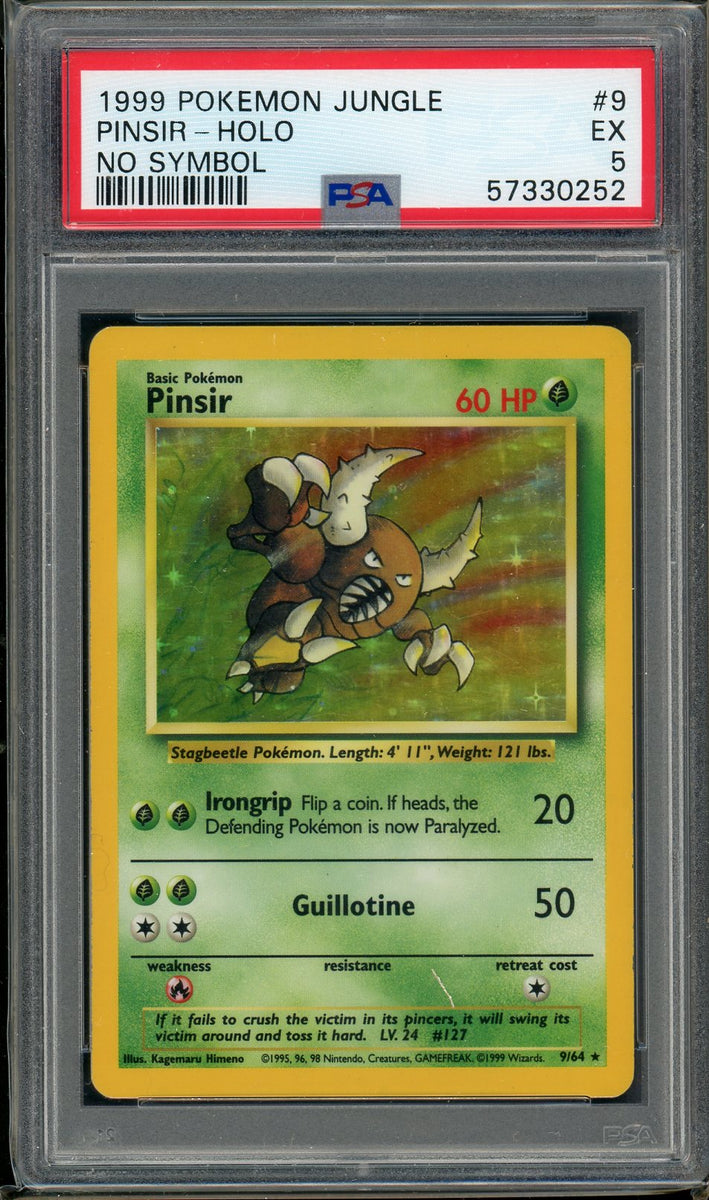 PSA (EX 5) Pinsir-holo #9 - Pokemon Jungle (#57330252