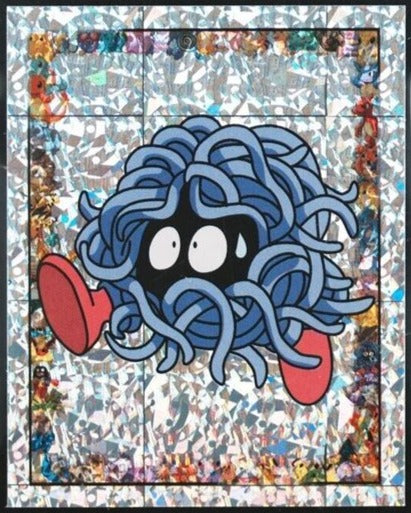 Tangela - Prism Holo (S18) [Merlin / Topps Stickers - Series 1]