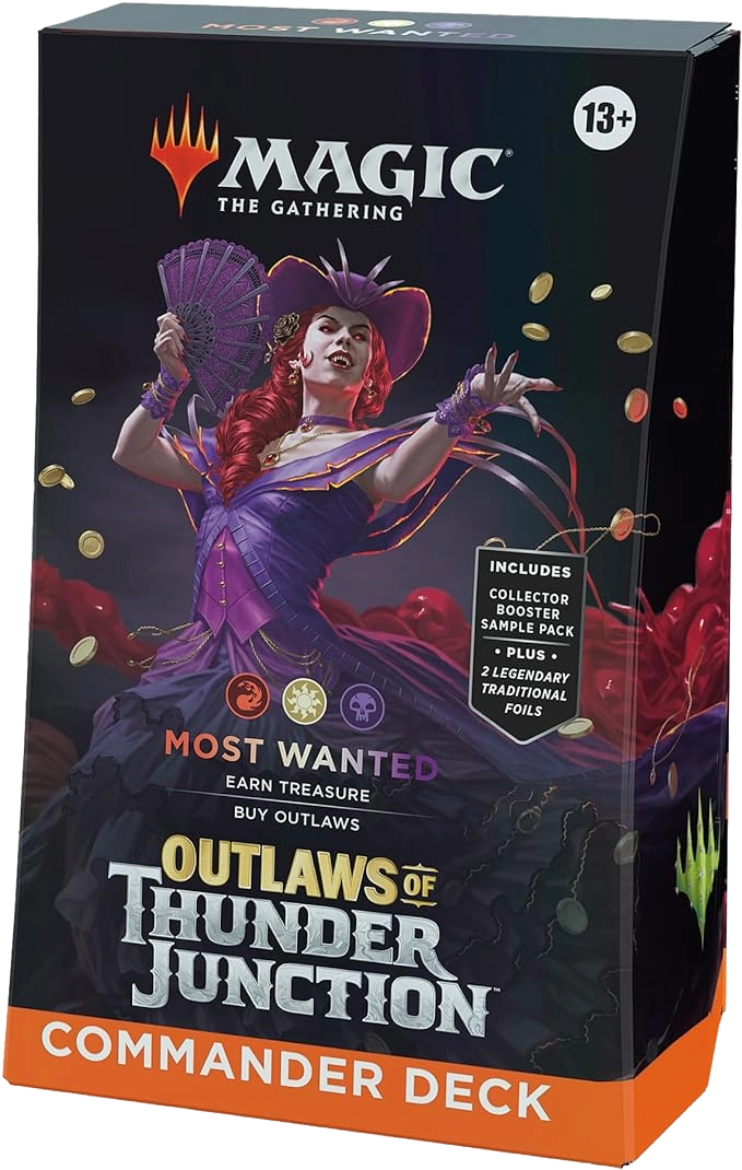 Magic the Gathering: Outlaws of Thunder Junction Commander Decks