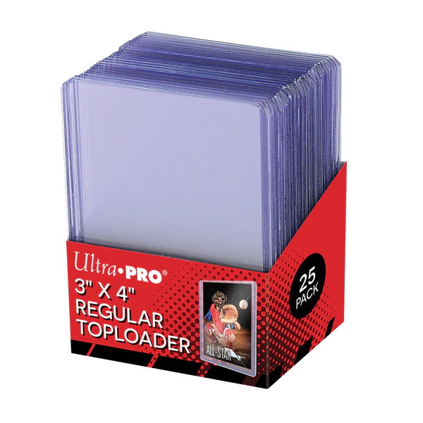 Ultra Pro 3x4 Inch Premium Toploader - 35 pt - (25 Count)