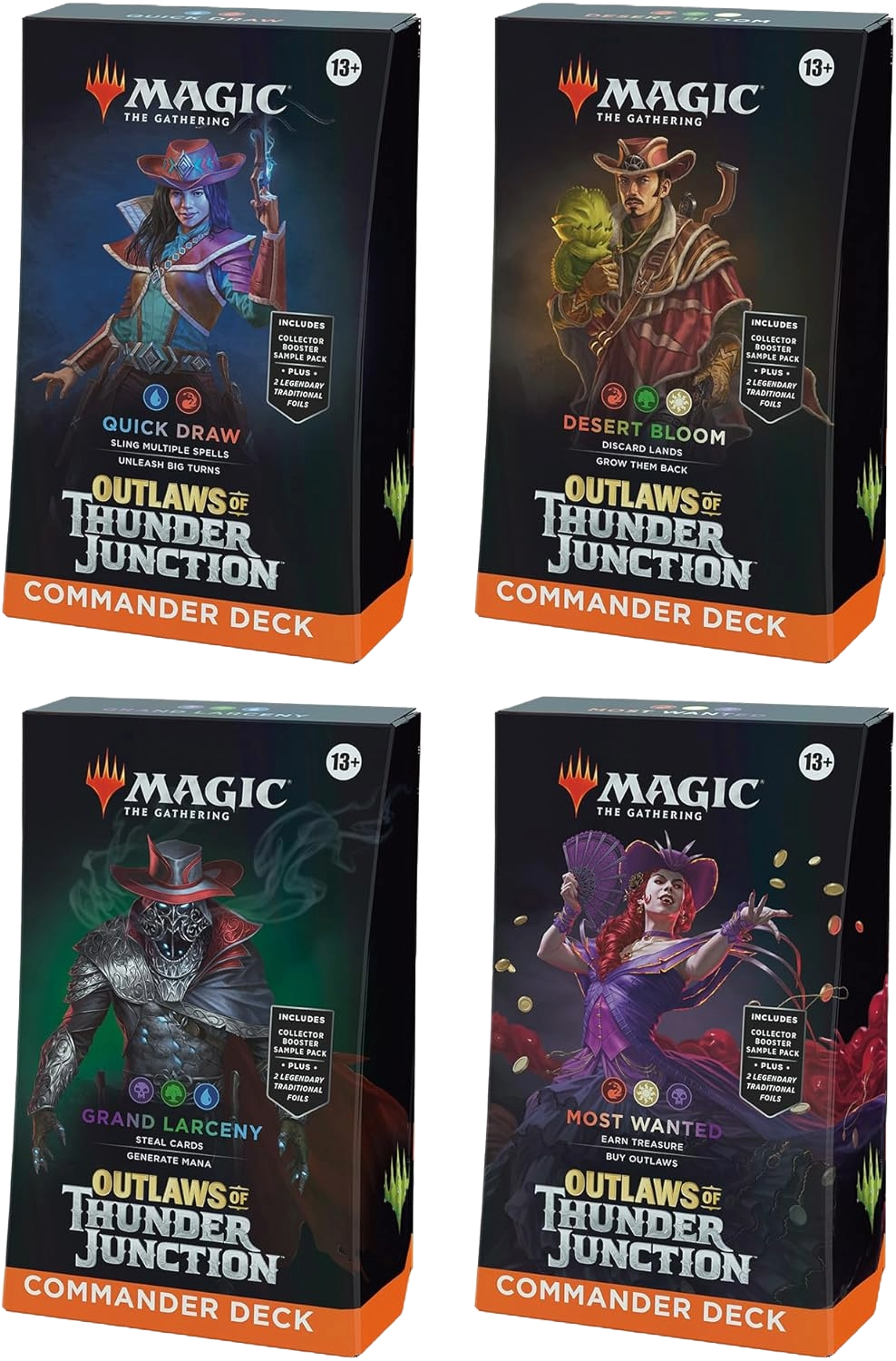 Magic the Gathering: Outlaws of Thunder Junction Commander Decks - PREORDER - RELEASE DATE 4/19/24