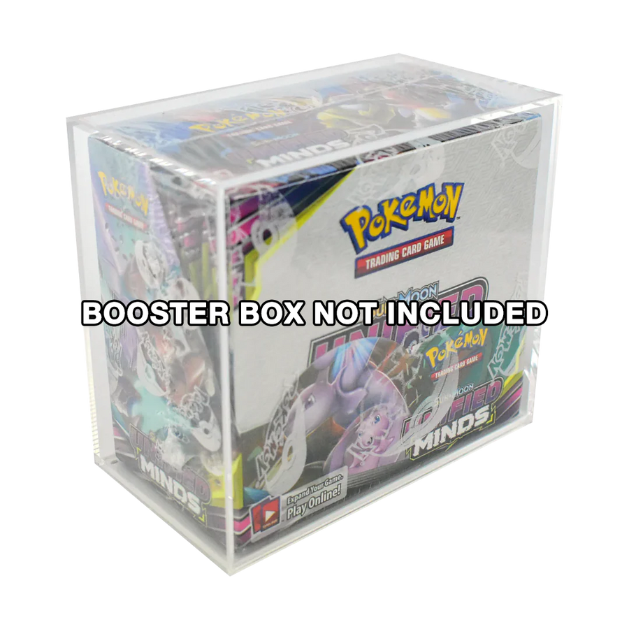 Bearish True Fit Acrylic Case - Fits Sun & Moon to Scarlet & Violet Era Booster Boxes