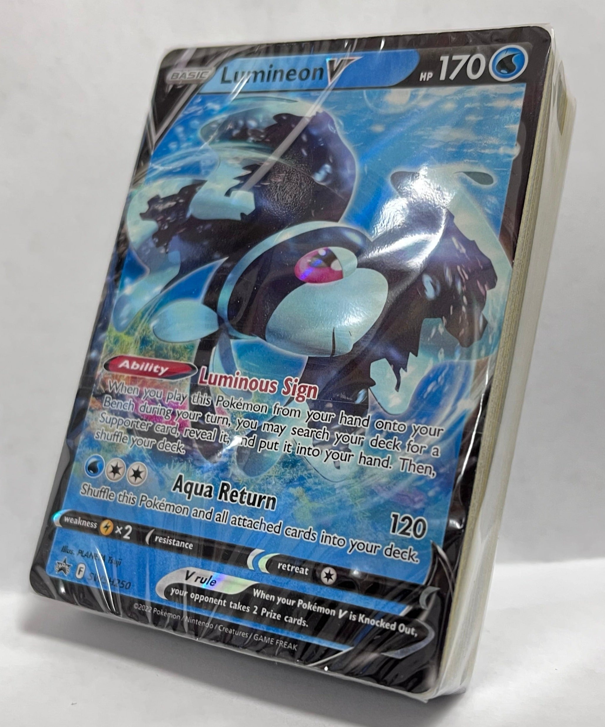 Lumineon V (SWSH250) Sealed Trainer Deck (56 ct.) - Pokmon TCG - Trai Pokemon Plug Lumineon V (SWSH250) Sealed Trainer Deck (56 ct.) - Pokmon TCG - Trai Pokemon Plug
