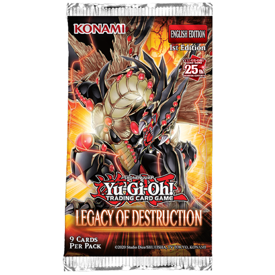 Yu-Gi-Oh! Legacy of Destruction Booster Box & Packs - PREORDER - RELEASE DATE 4/26/24