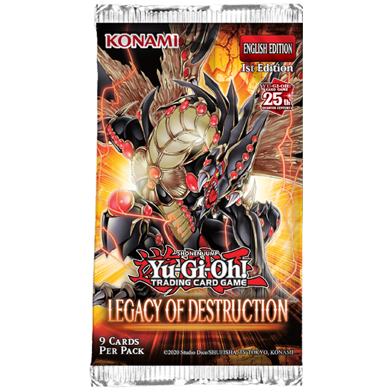 Yu-Gi-Oh! Legacy of Destruction Booster Box & Packs