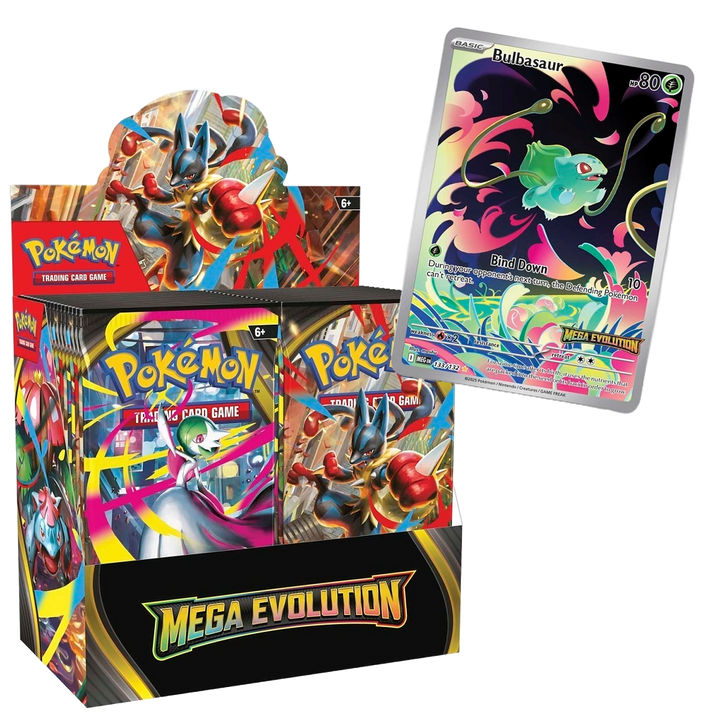 Mega Evolution Enhanced Booster Boxes & Cases