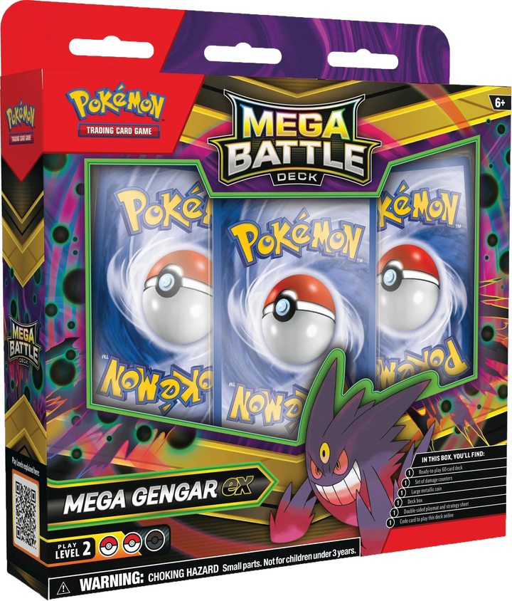Pokémon TCG: Mega Battle Deck - Mega Gengar ex