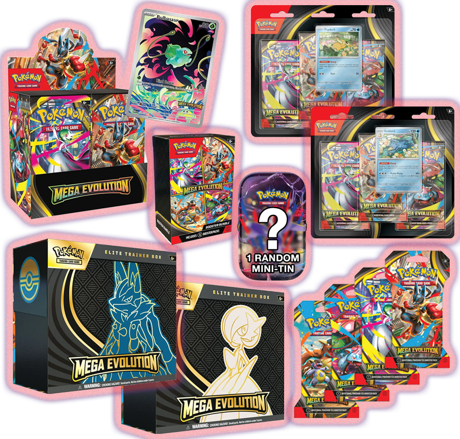 Mega Evolution Wave 1 Bundle Pokemon Plug Mega Evolution Wave 1 Bundle Pokemon Plug
