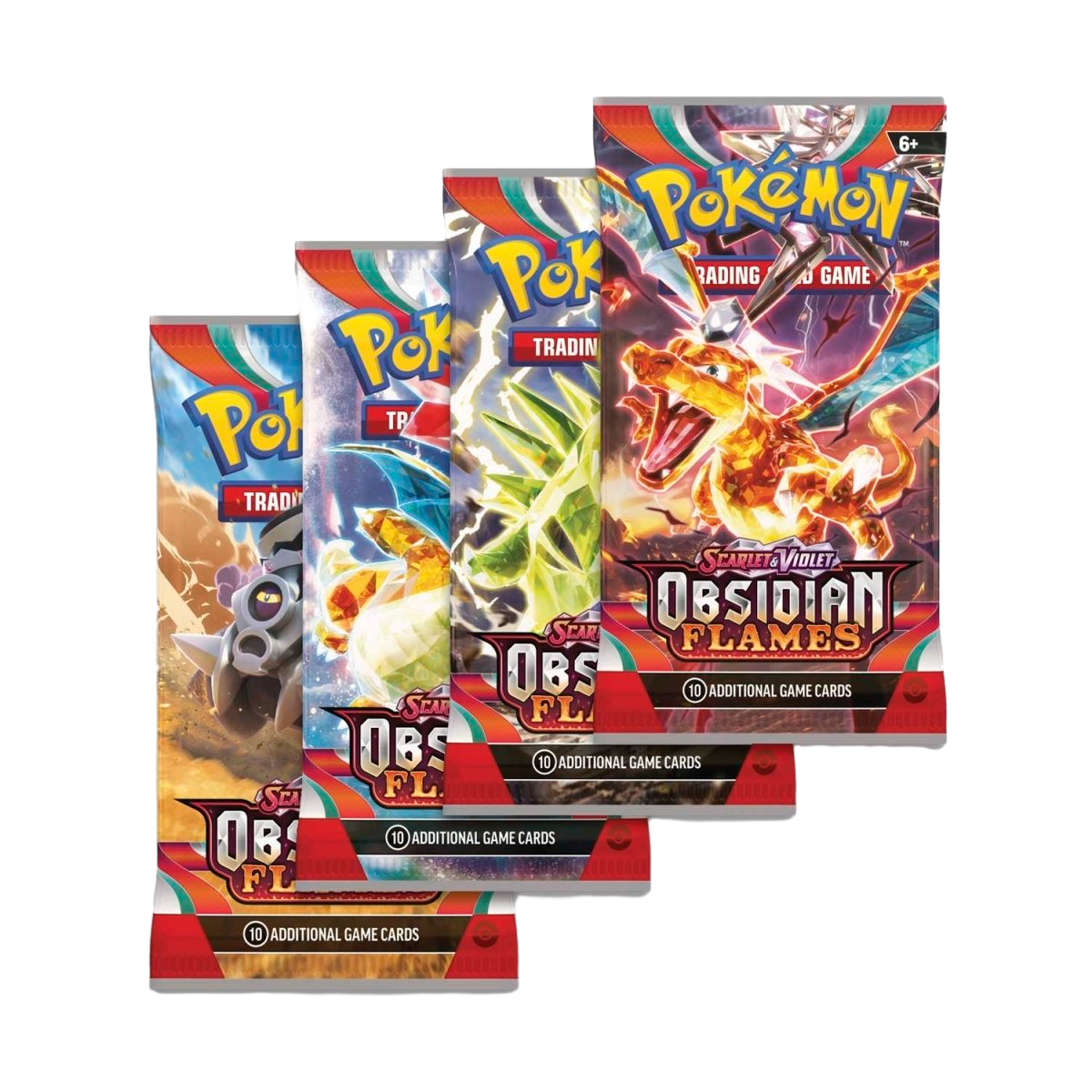 Pokémon TCG: Scarlet & Violet - Obsidian Flames Booster Packs