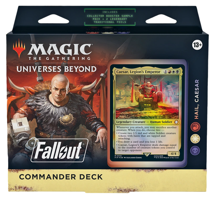 Magic the Gathering: Fallout Commander Decks & Cases