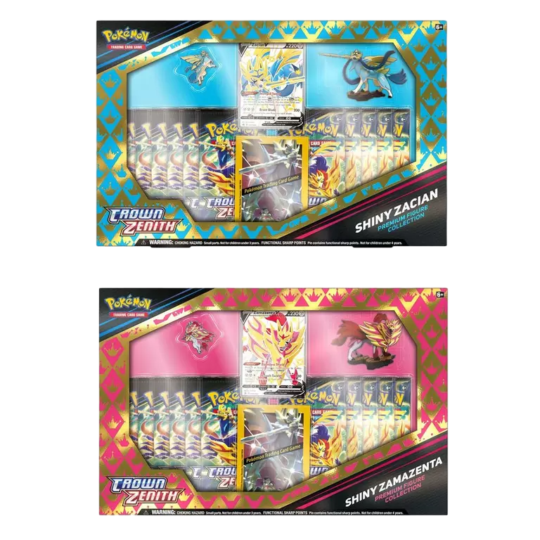 pokemon trading card game crown zenith premium figure collection Pokmon TCG: Crown Zenith Premium Figure Collection (Shiny Zacian)