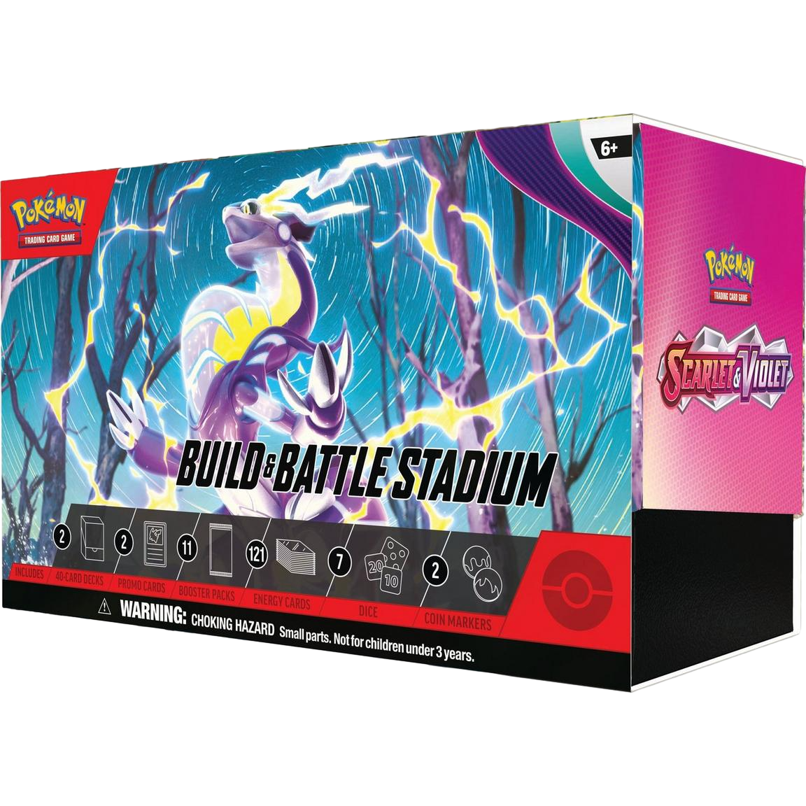 Pokmon TCG: Scarlet & Violet Base Set - Build & Battle Stadium Pokemon Plug Pokmon TCG: Scarlet & Violet Base Set - Build & Battle Stadium Pokemon Plug