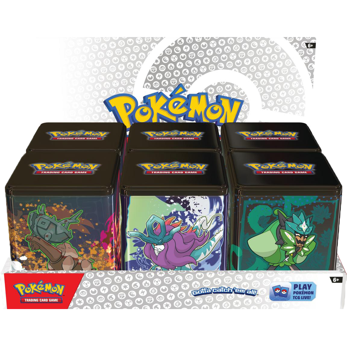 pokemon trading card game stacking tin Pokémon Trading Card Game: 2025 Stacking Tins – Pokemon Plug