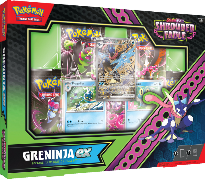 Pokémon TCG: Scarlet & Violet - Shrouded Fable - Special Illustration Collection (Kingdra ex & Greninja ex)