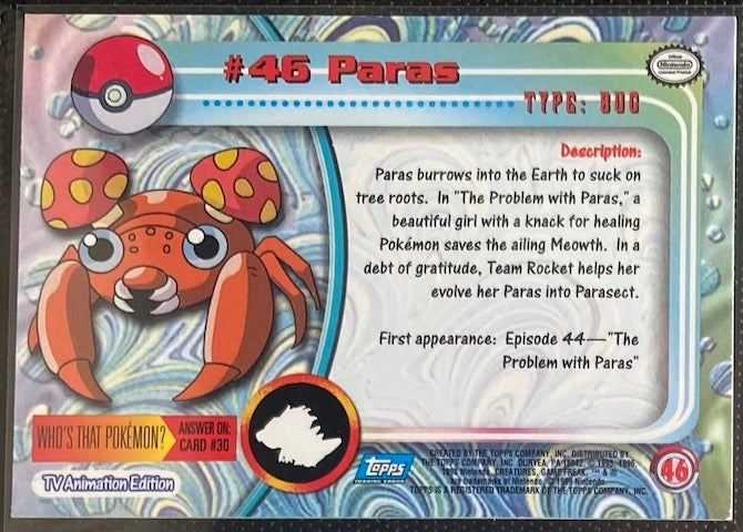 Paras (46/76) [Topps Series 1 - TV Animation Edition]