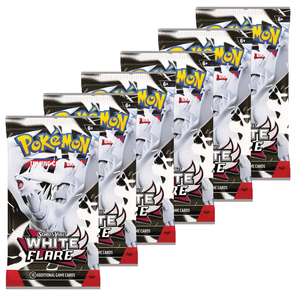 White Flare Booster Packs (Black Bolt & White Flare) Pokemon Plug White Flare Booster Packs (Black Bolt & White Flare) Pokemon Plug