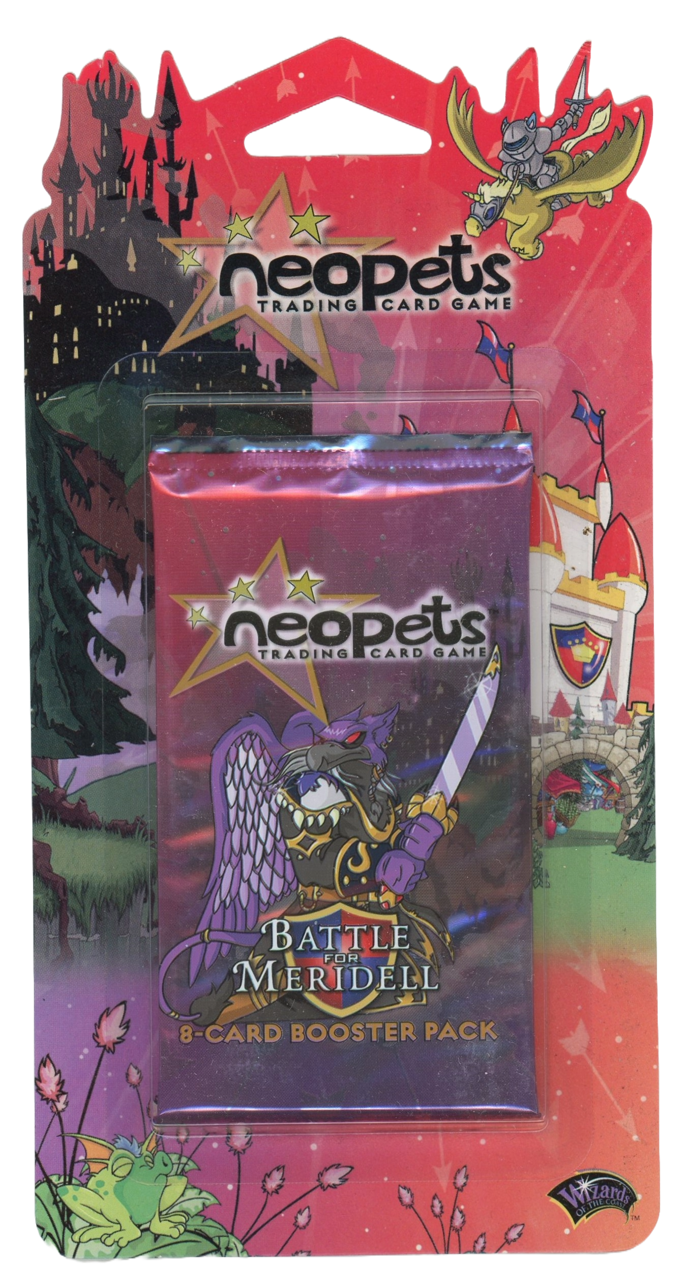 NeoPets - Battle for Meridell Blister Pack (2004) (WOTC)