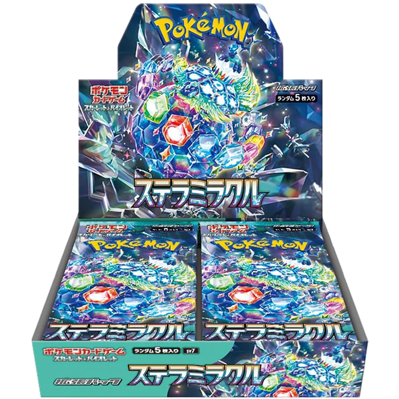 stellar crown booster display box Japanese Pokémon - sv7 - Stellar Miracle (Stellar Crown)