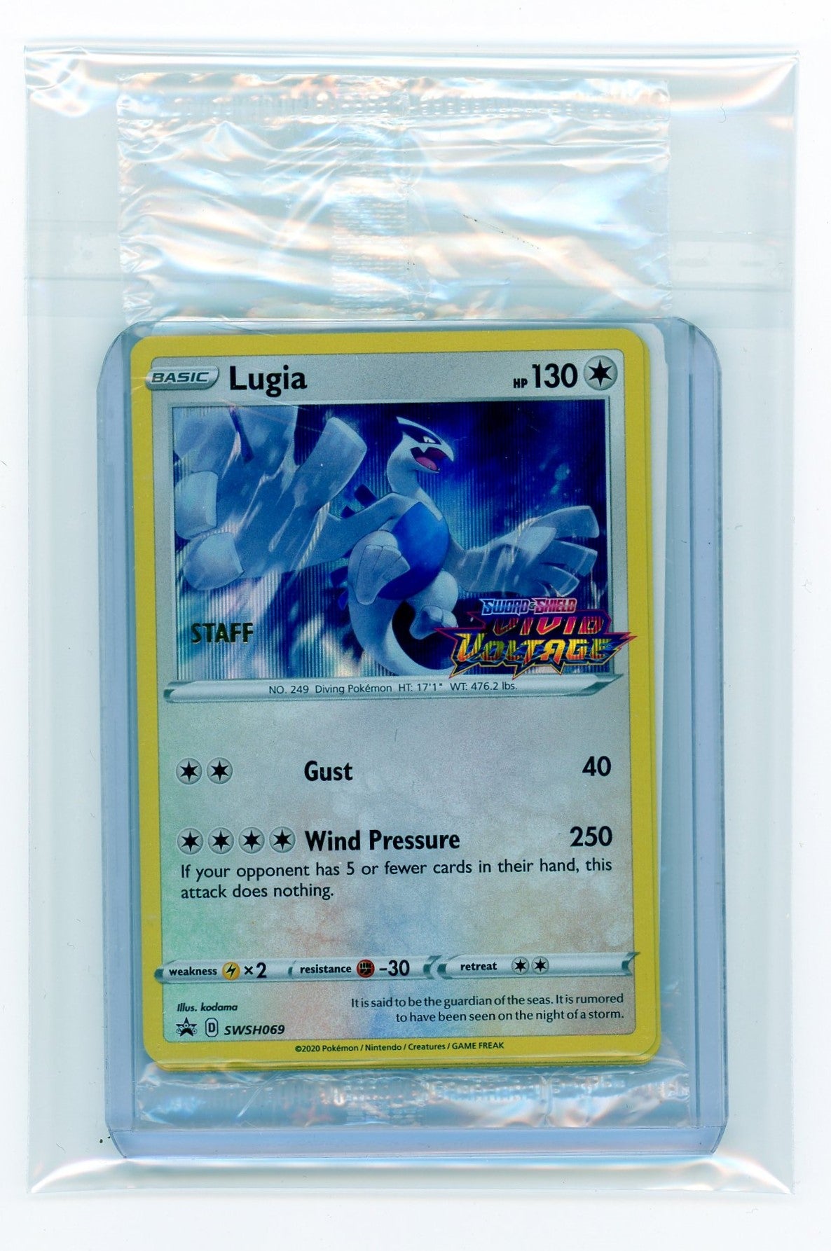 pokemon staff cards Factory Sealed Vivid Voltage STAFF Stamped Prerelease Promo Pack (Cont – Pokemon Plug