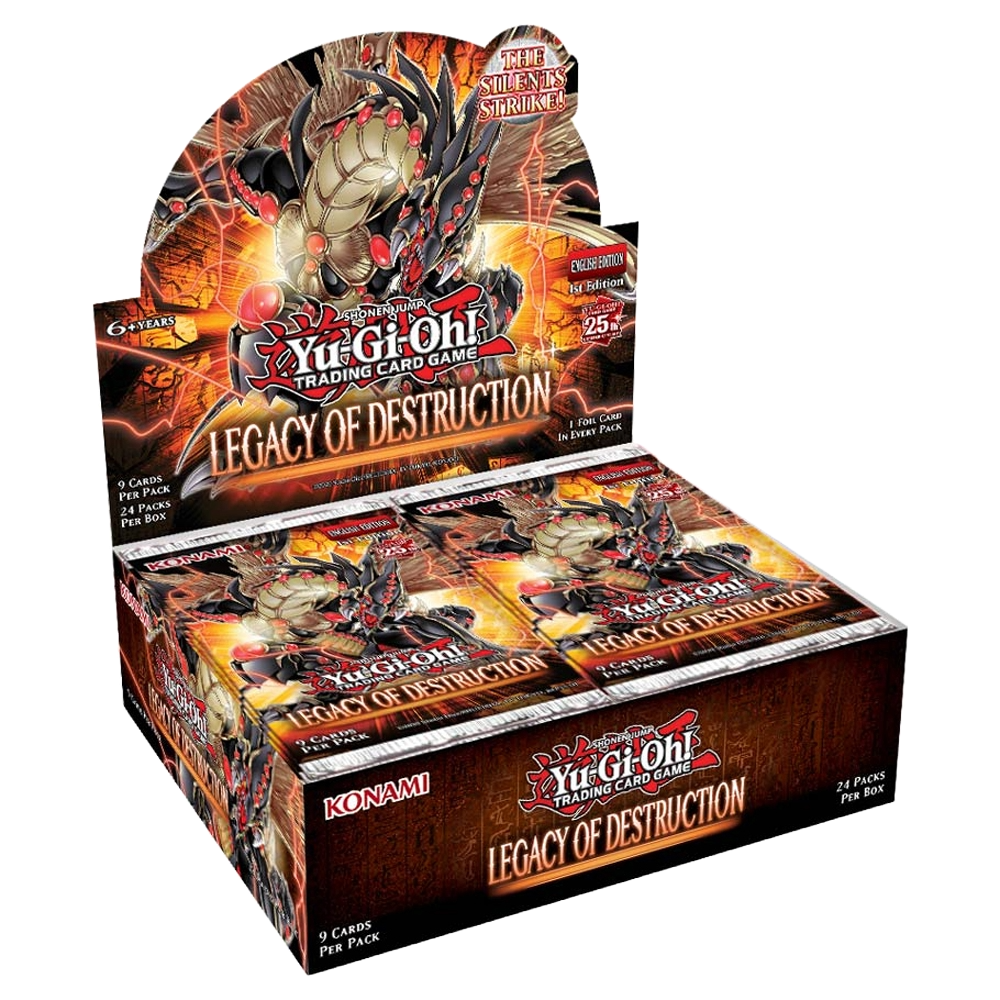 Yu-Gi-Oh! Legacy of Destruction Booster Box & Packs - PREORDER - RELEASE DATE 4/26/24