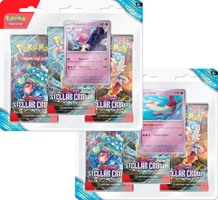 Stellar Crown 3-Pack Blister (Tinkaton & Latias)