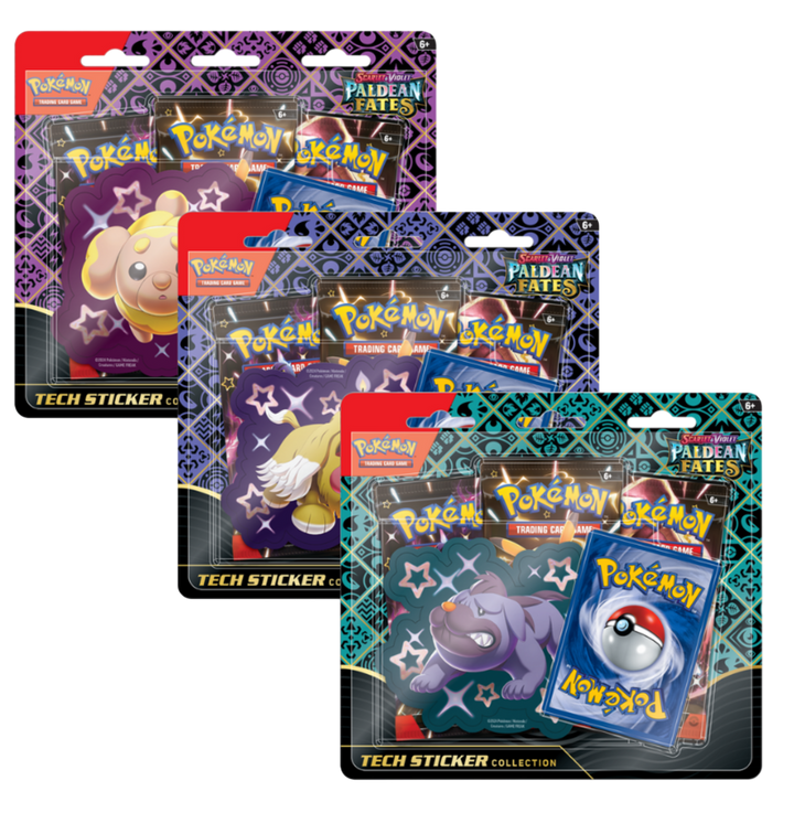 Pokémon TCG: Scarlet & Violet - Paldean Fates - Tech Sticker Collection