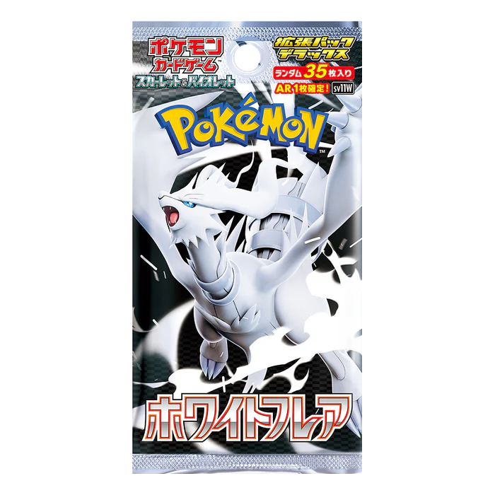 Japanese Pokémon - sv11W - White Flare DELUXE (Fat Pack) - Booster Box (Black Bolt & White Flare)