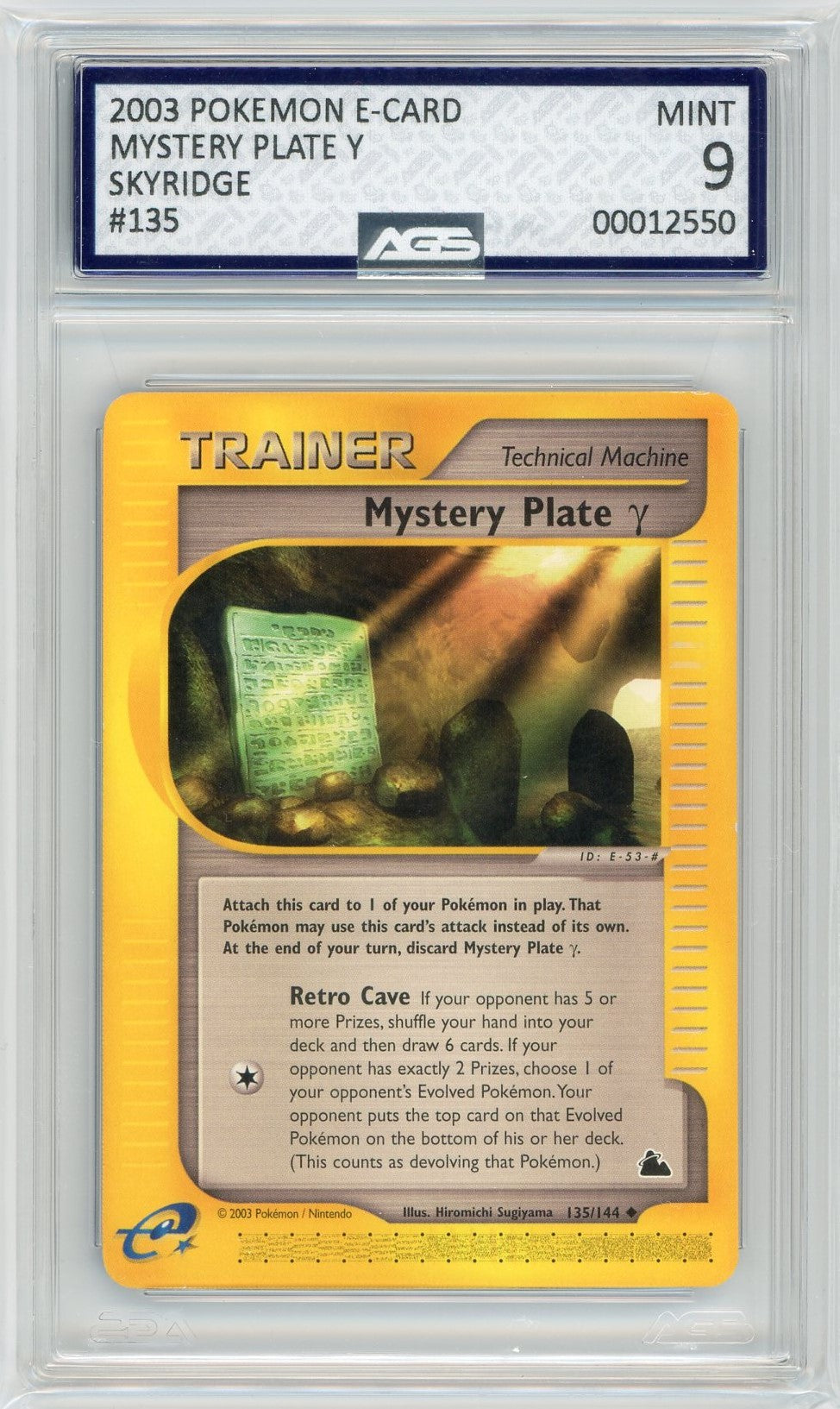 AGS (MINT 9) Mystery Plate #85 - Split Earth (#00012550) Pokemon Plug AGS (MINT 9) Mystery Plate #85 - Split Earth (#00012550) Pokemon Plug