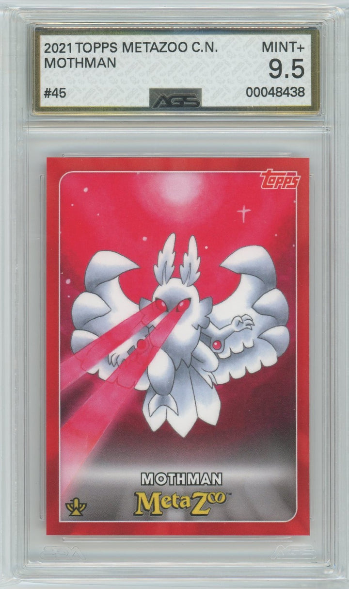 AGS (MINT+ 9.5) Mothman #45 - 2021 Topps MetaZoo Cryptid Nation (#00048438)