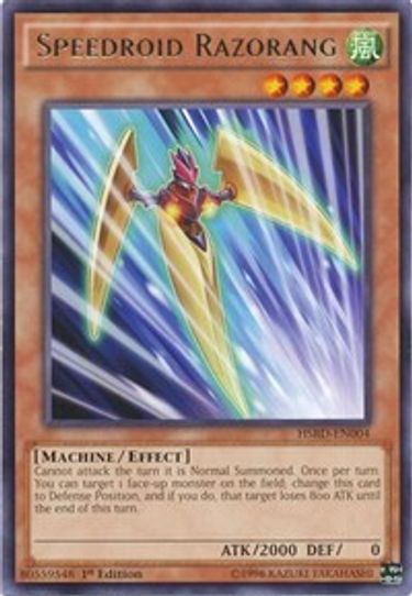 Speedroid Razorang (HSRD-EN004) [High-Speed Riders] – Pokemon Plug
