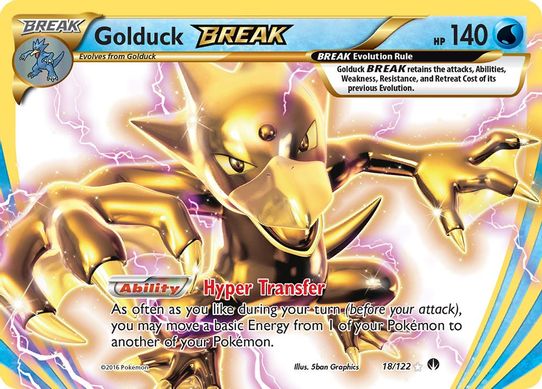 rare break pokemon cards Starmie - 32/108 Ultra Holo Build your deck and battle other trainers with this powerful Pokemon card Pokemon BREAKthrough Marowak BREAK #79
