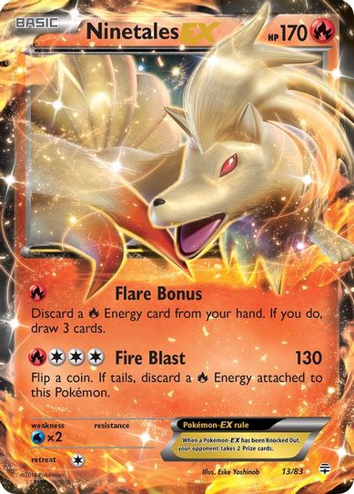 ninetales pokemon card price 029/197 - Obsidian Flames Stage 1 Ninetales V 177/192 Pokmon card