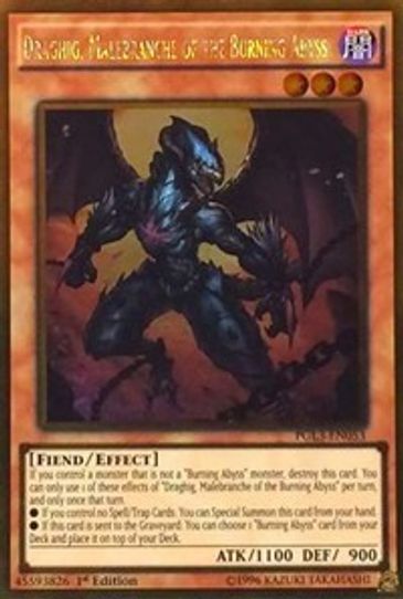 Draghig, Malebranche of the Burning Abyss (PGL3-EN053) [Premium Gold: –  Pokemon Plug