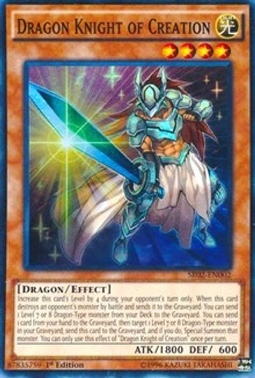 Dragon Knight of Creation (SR02-EN002) [Structure Deck: Rise of the Tr –  Pokemon Plug