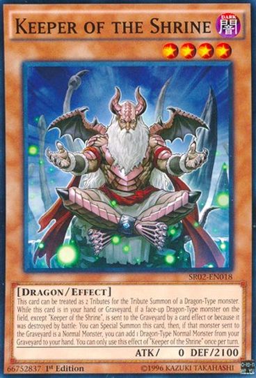 Keeper of the Shrine (SR02-EN018) [Structure Deck: Rise of the True Dr Pokemon Plug Keeper of the Shrine (SR02-EN018) [Structure Deck: Rise of the True Dr Pokemon Plug