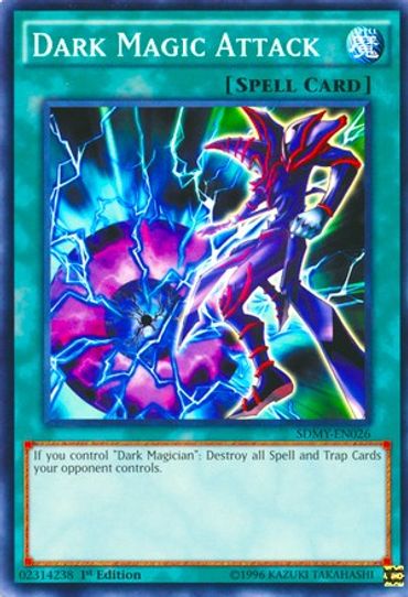 how to know if your yugioh card is worth money Dark Magic Attack (SDMY-EN026) [Structure Deck: Yugi Muto] – Pokemon Plug