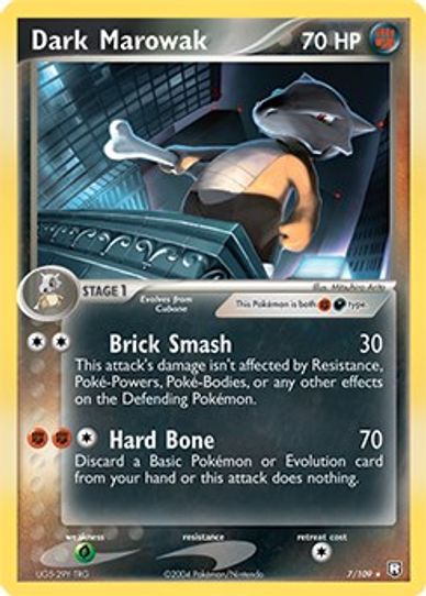 marowak pokemon card Marowak