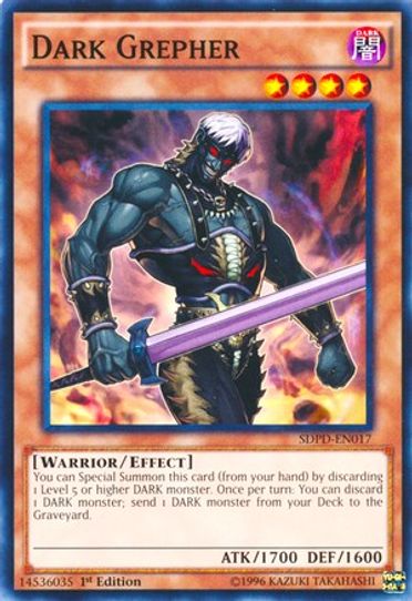 Dark Grepher (SDPD-EN017) [Structure Deck: Pendulum Domination] – Pokemon  Plug